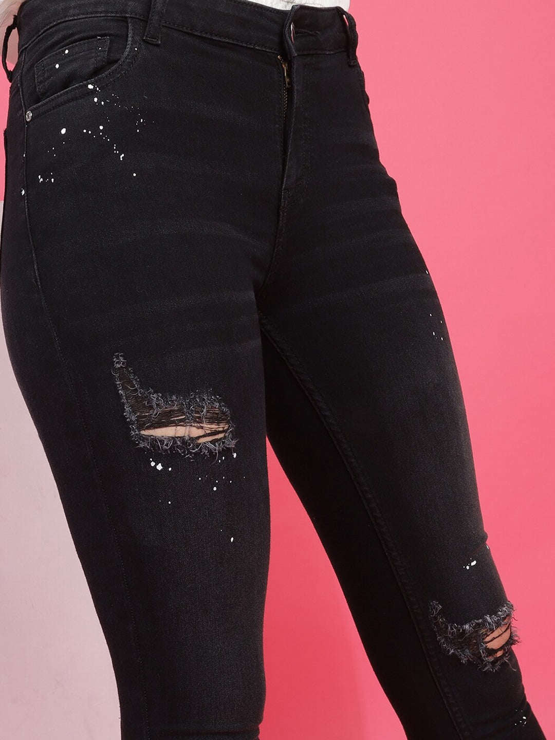 Shop Women Solid Jeans Online.