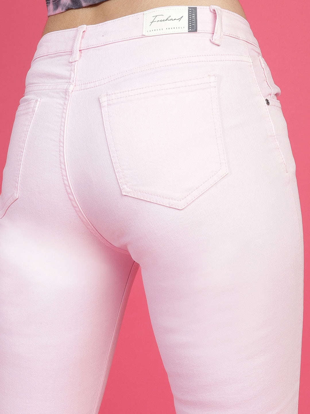 Shop Women Solid Jeans Online.