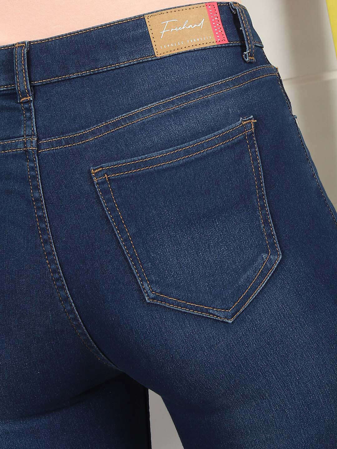 Shop Women Solid Jeans Online.