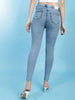 Shop Women Distressed Slim-Fit Jeans Online.