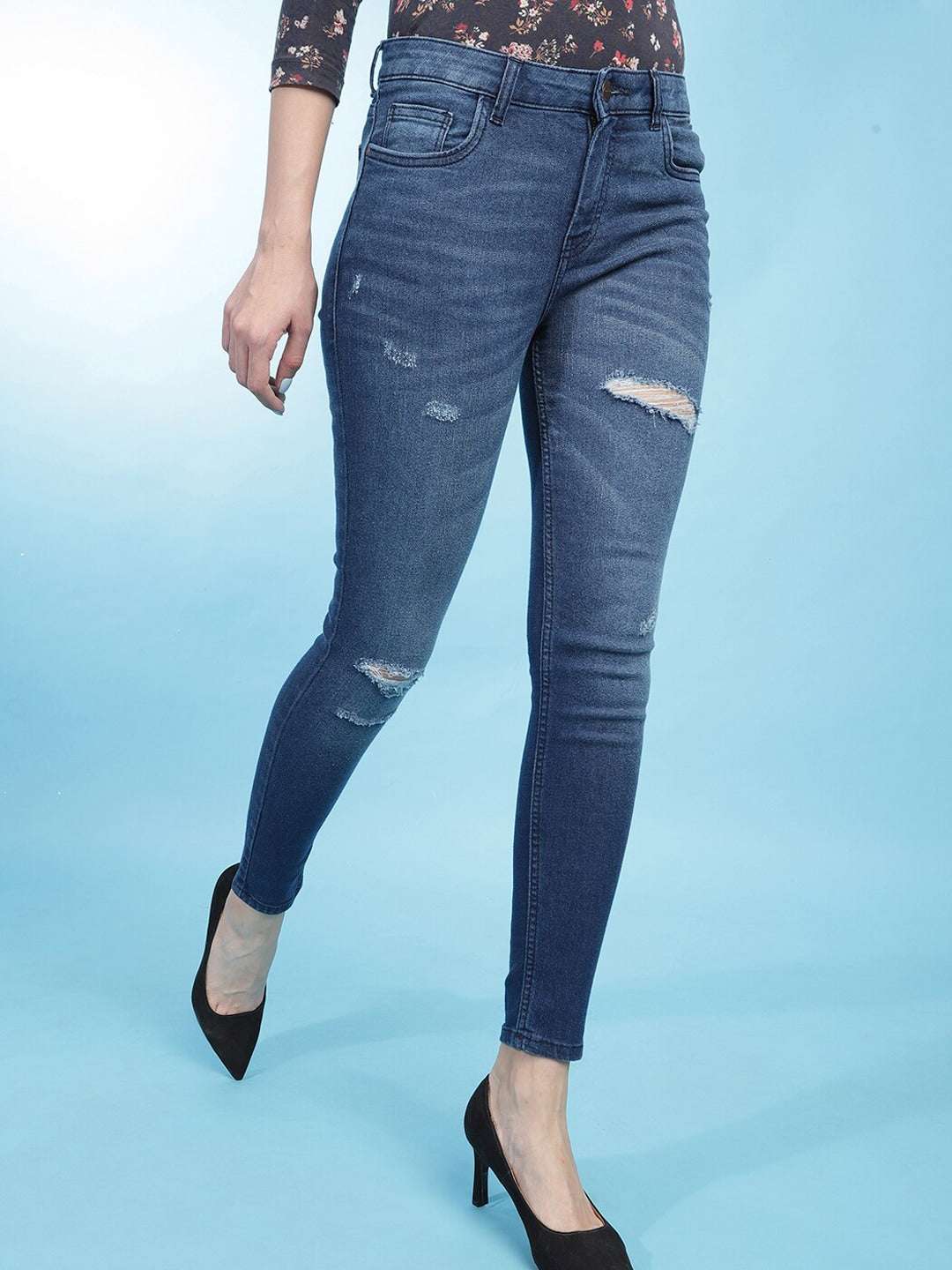 Shop Women Solid Jeans Online.