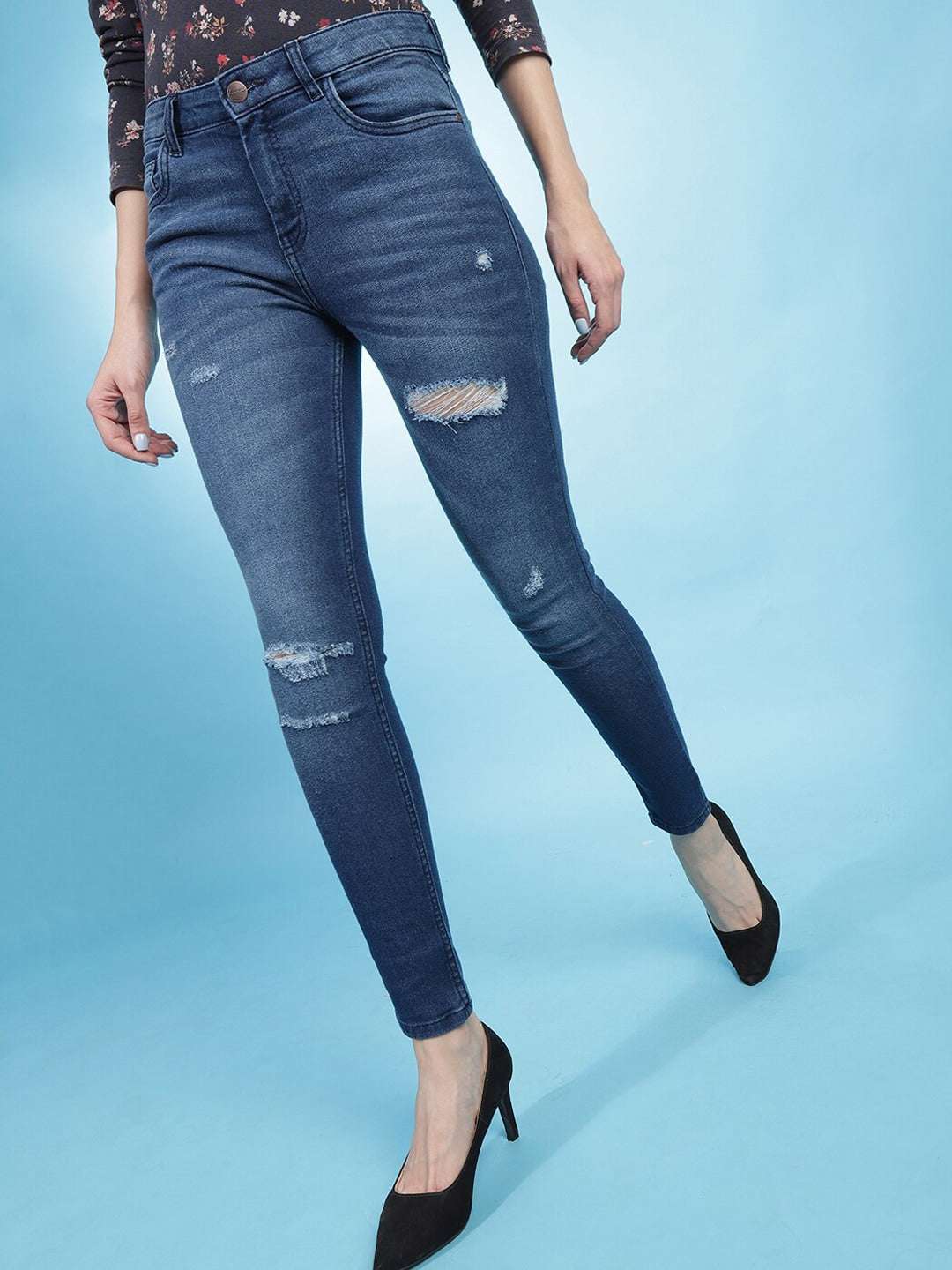 Shop Women Solid Jeans Online.