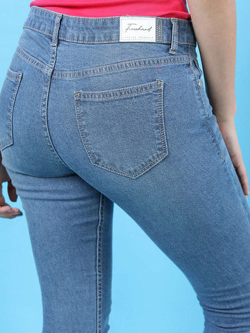 Shop Women Solid Jeans Online.