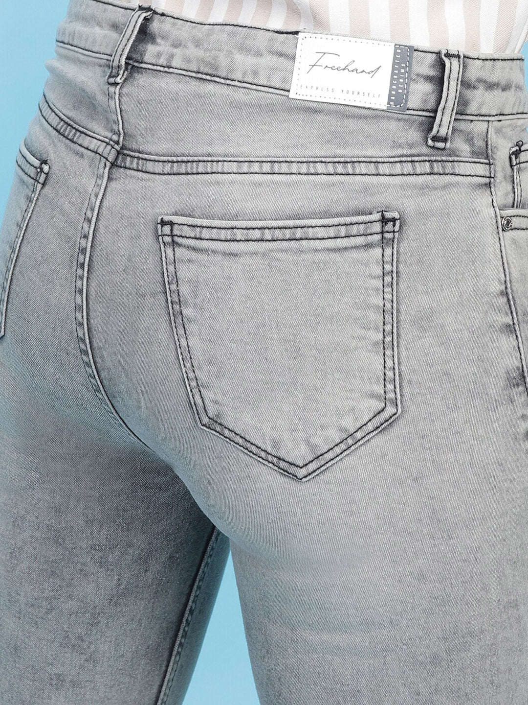 Shop Women Solid Jeans Online.