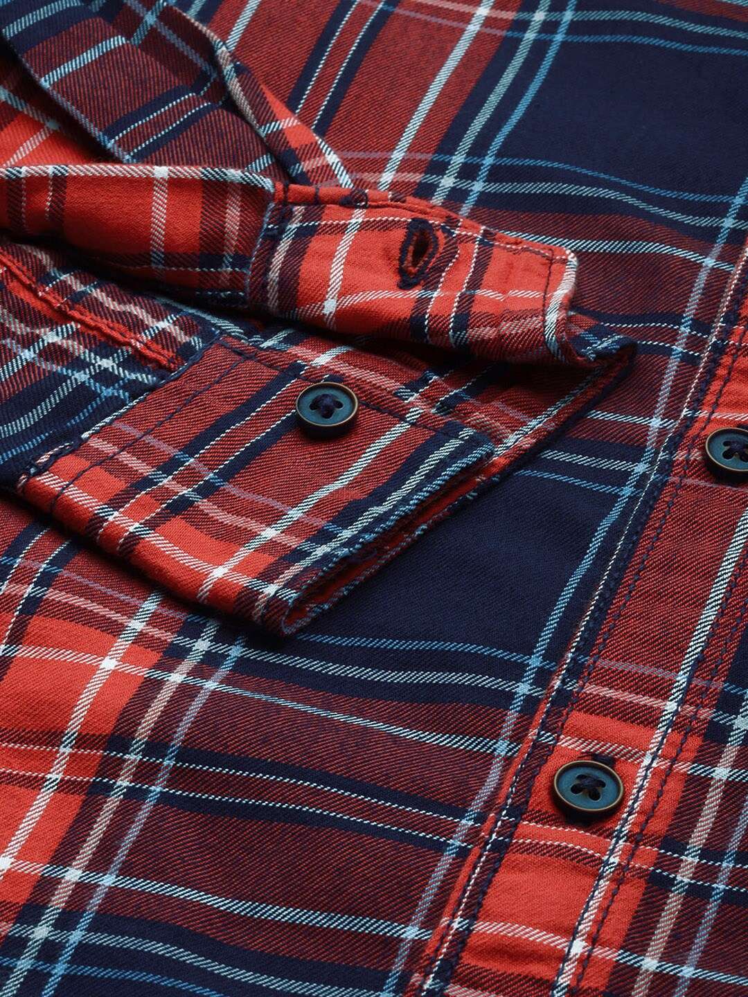 Shop Men Checked Shirt Online.