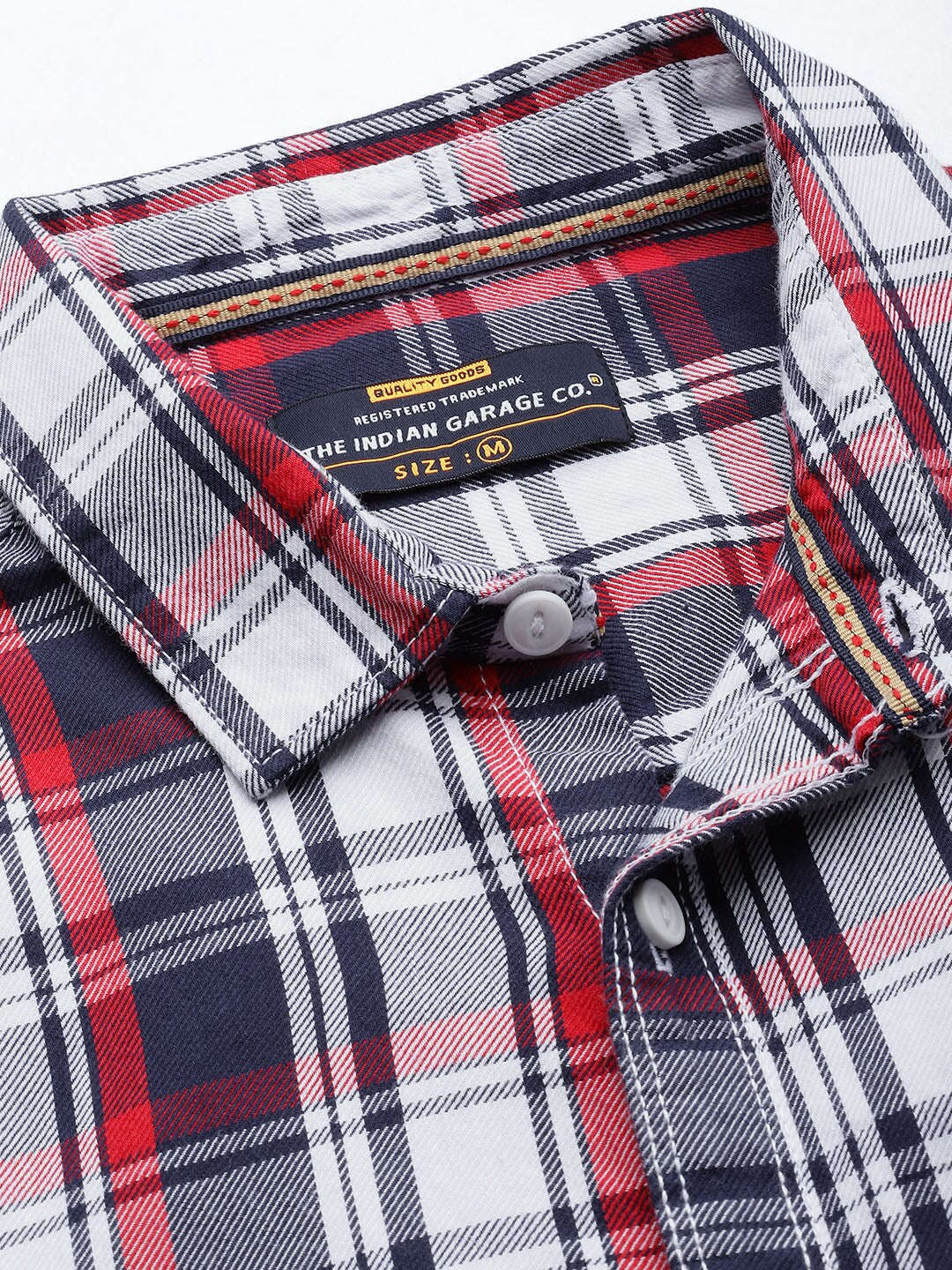 Shop Men Checked Shirt Online.