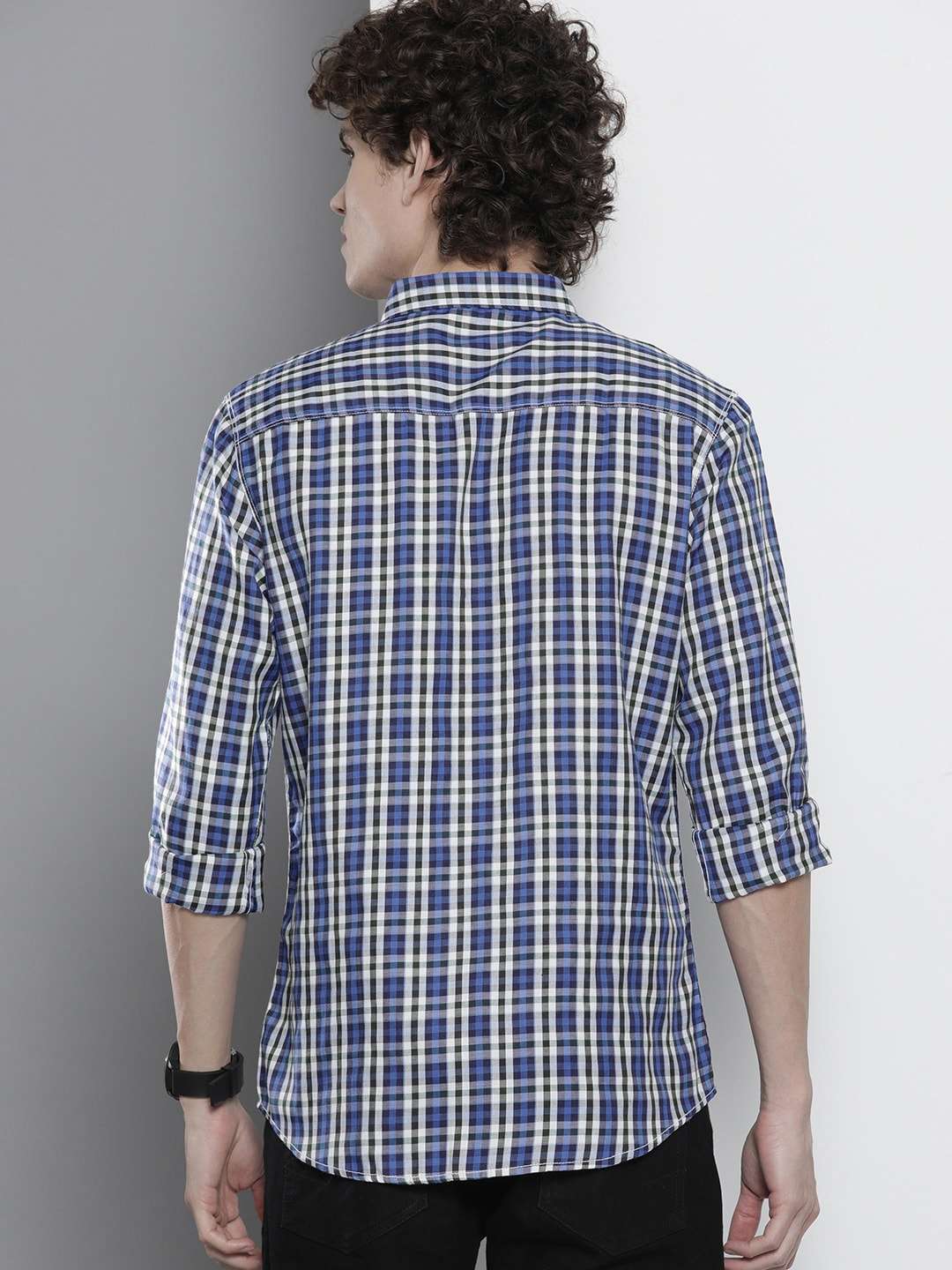 Shop Men Checked Shirt Online.