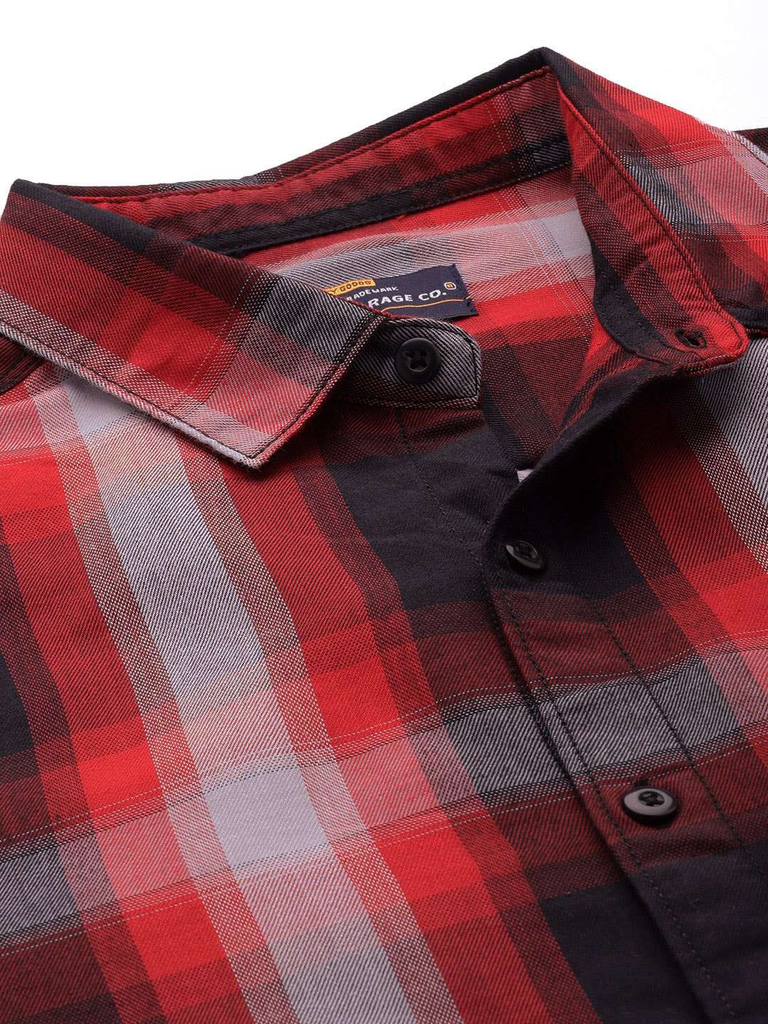 Shop Men Checked Shirt Online.