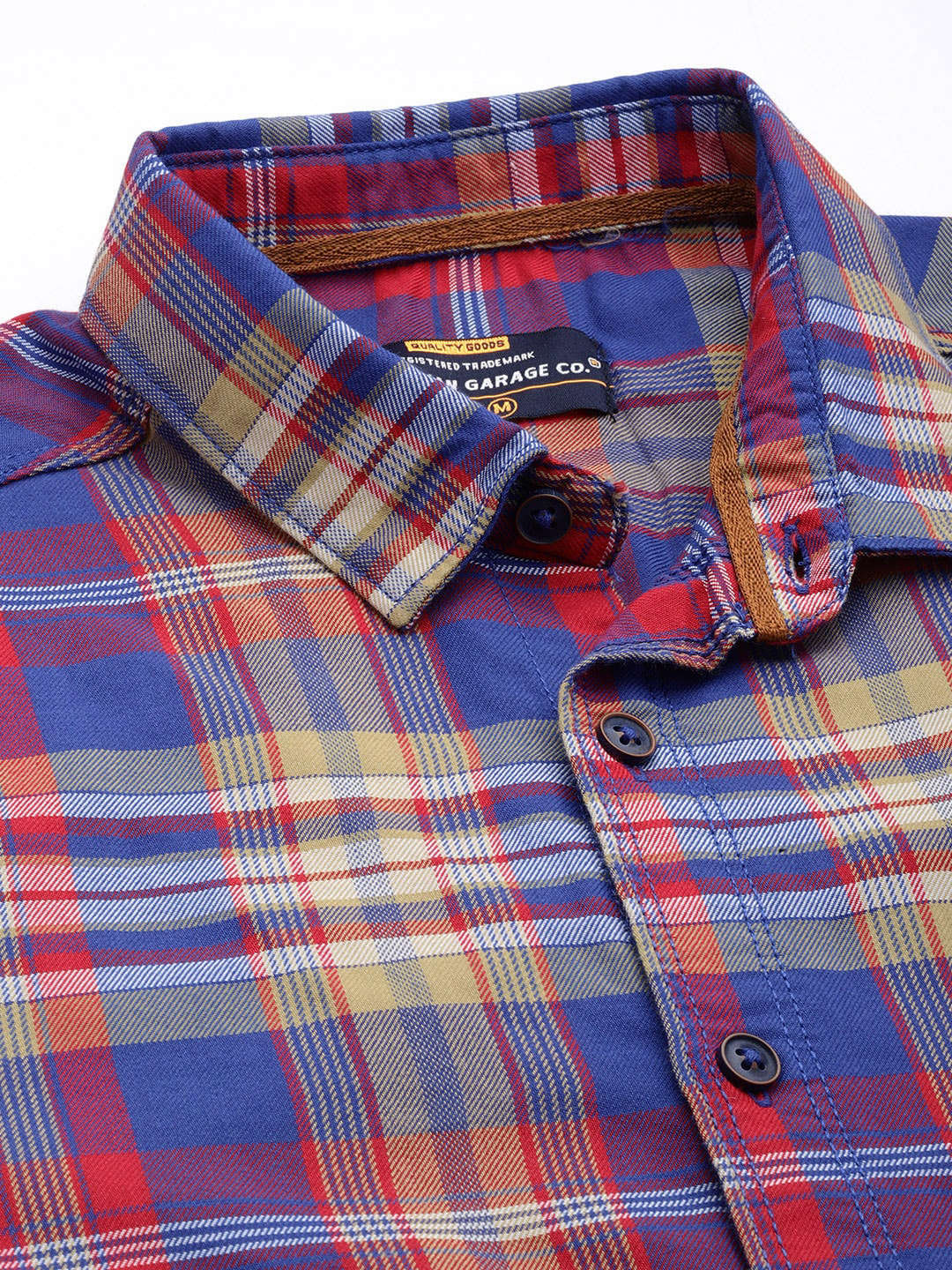 Shop Men Checked Shirt Online.