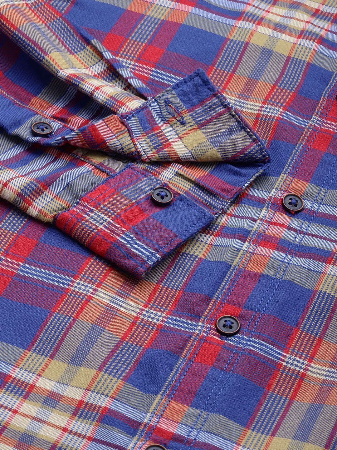 Shop Men Checked Shirt Online.