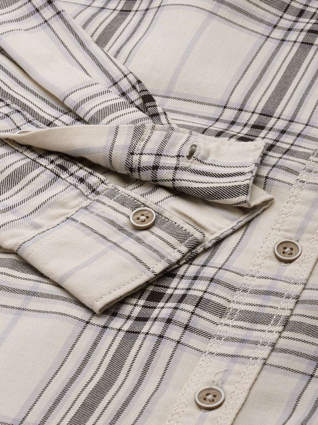 Shop Men Checked Shirt Online.