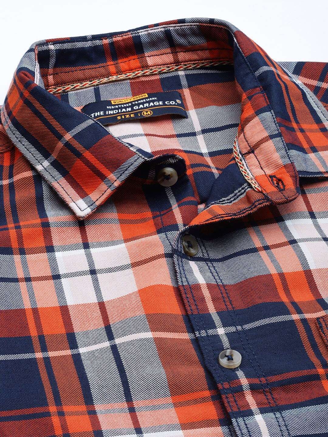 Shop Men Checked Shirt Online.