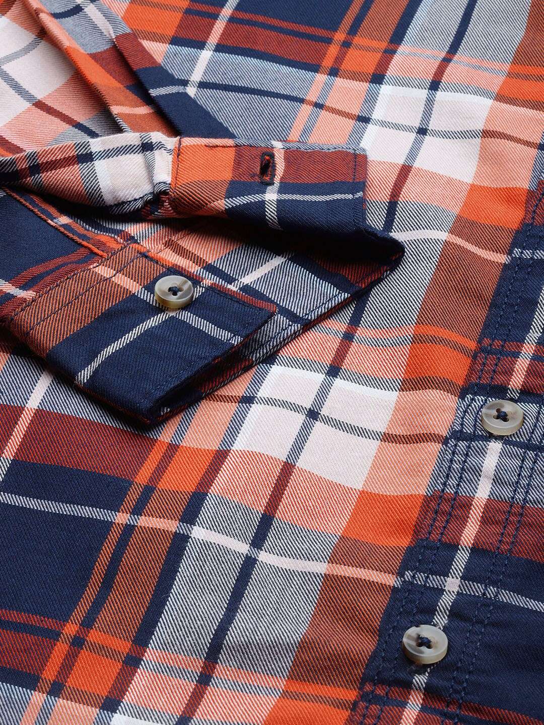 Shop Men Checked Shirt Online.