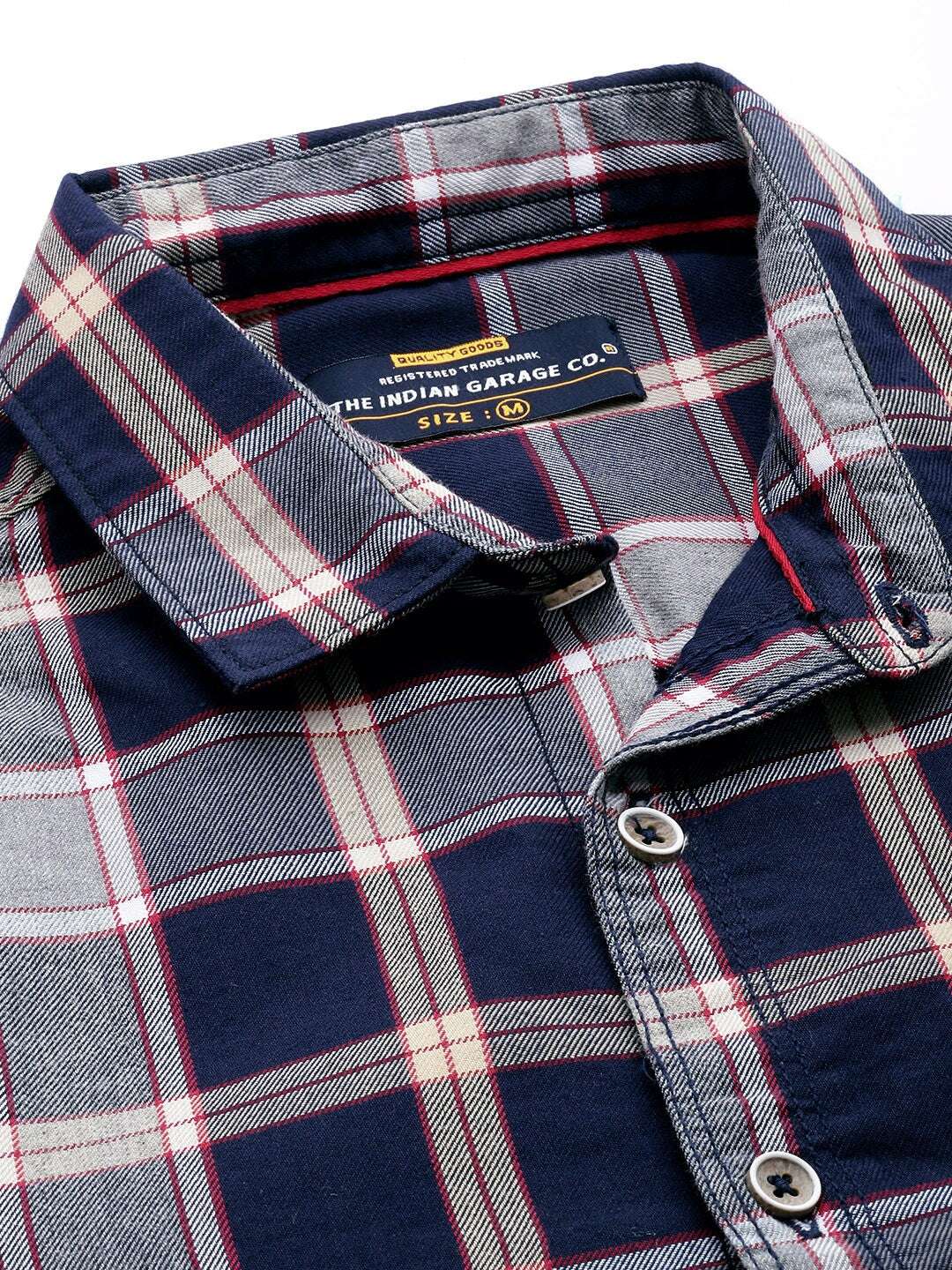 Shop Men Checked Shirt Online.