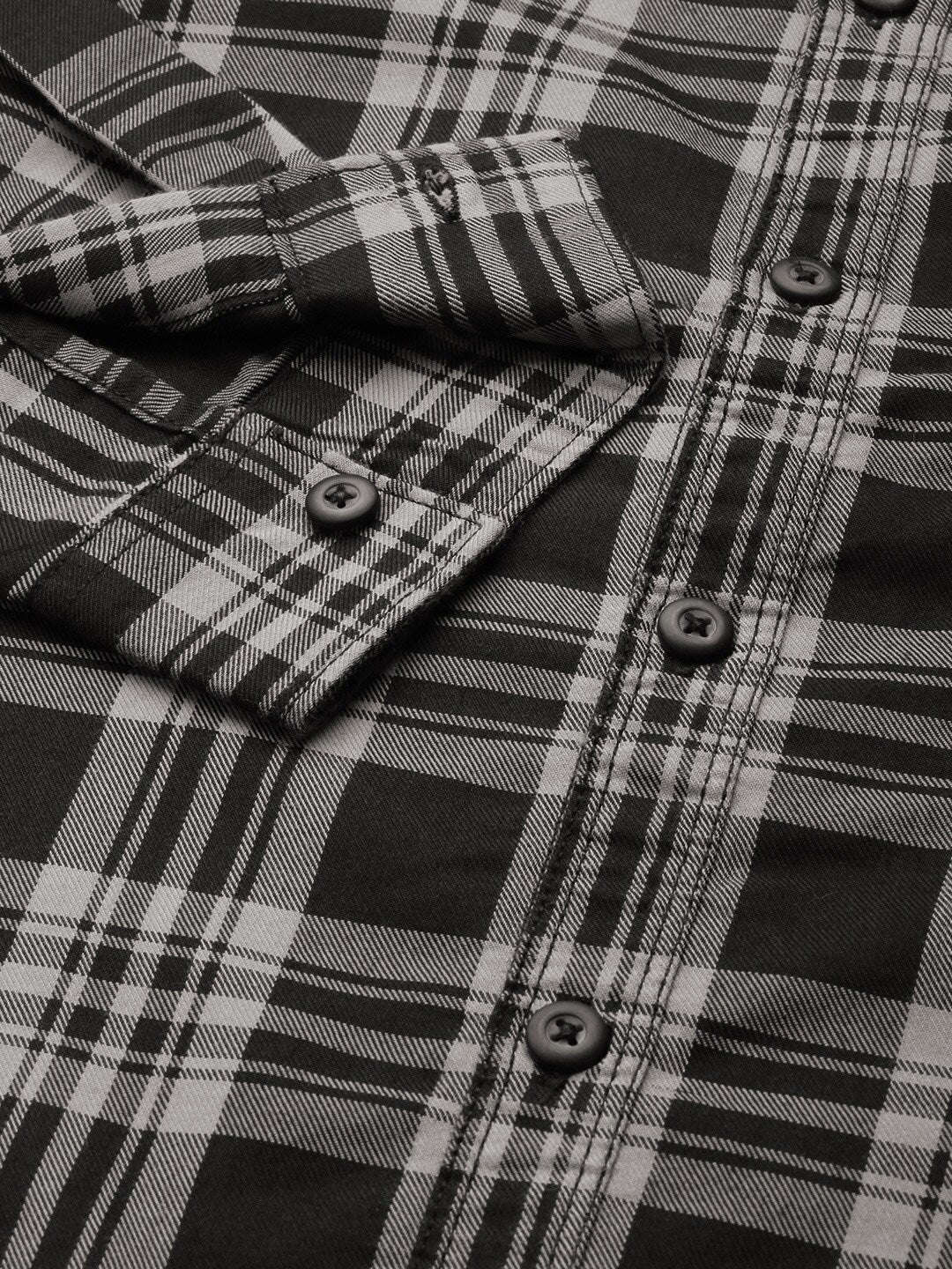 Shop Men Checked Shirt Online.