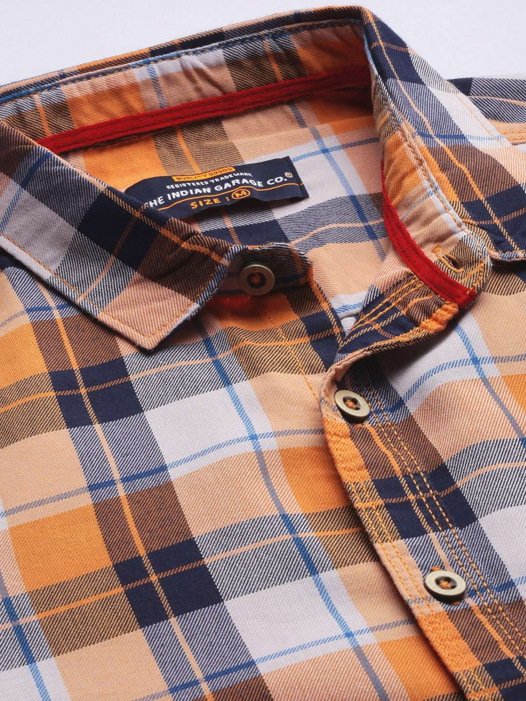 Shop Men Checked Shirt Online.