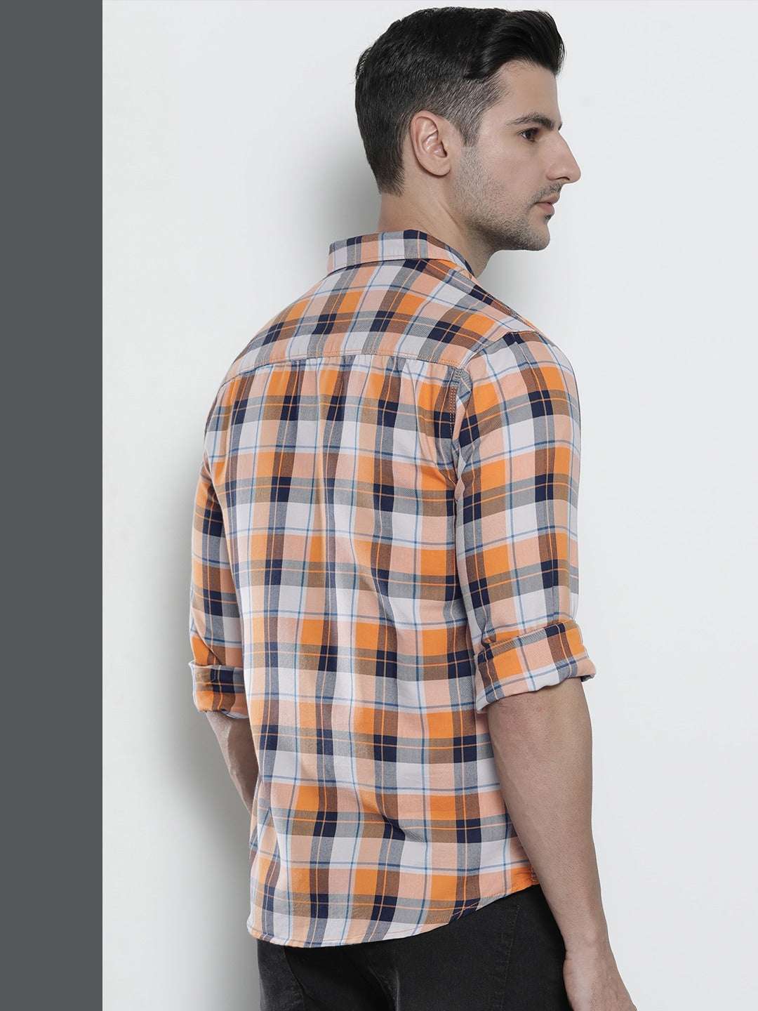 Shop Men Checked Shirt Online.