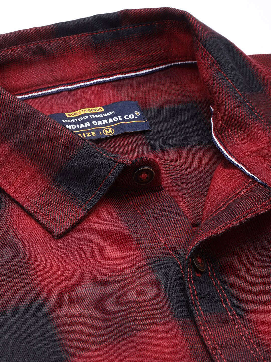 Shop Men Checked Shirt Online.