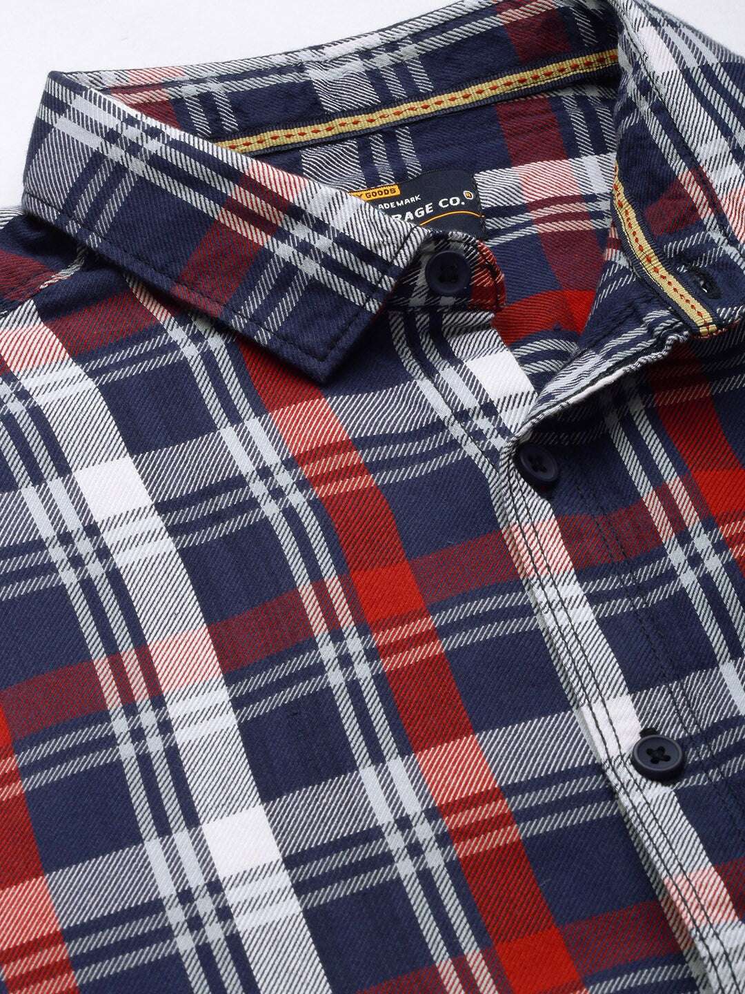 Shop Men Checked Shirt Online.