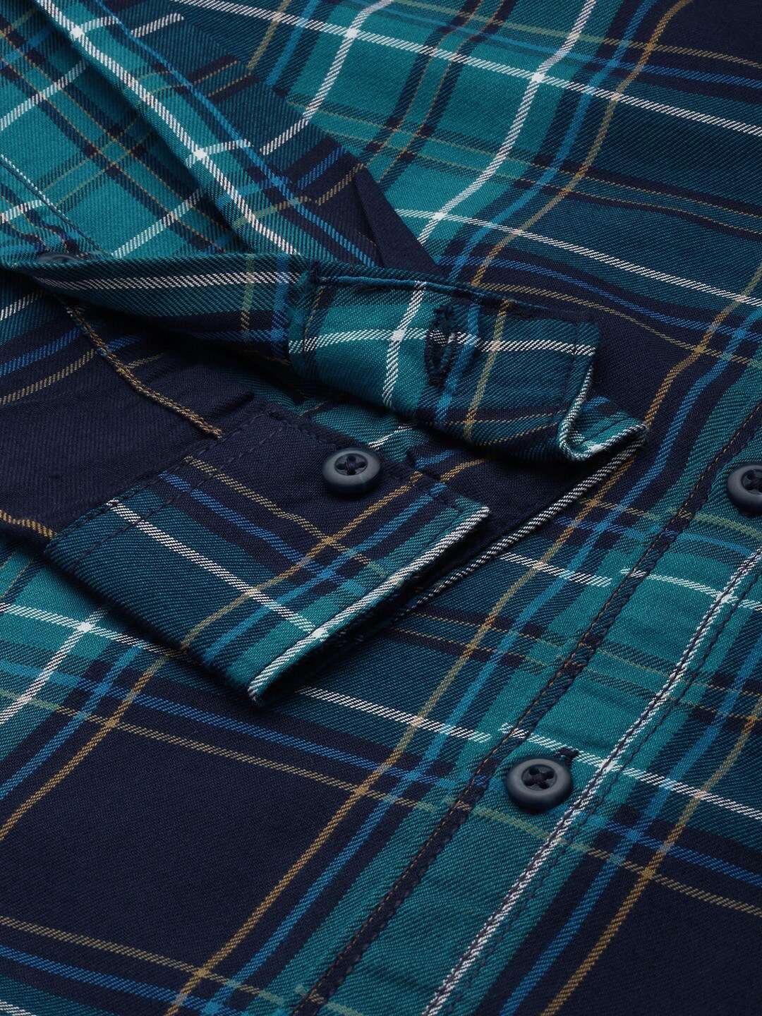 Shop Men Checked Shirt Online.