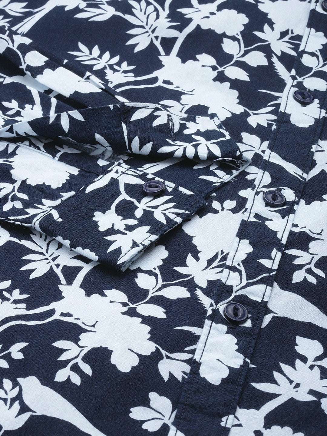 Shop Men Abstract Printed Shirt Online.