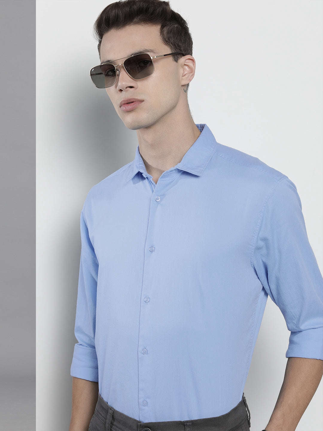 Shop Men Solid Shirt Online.