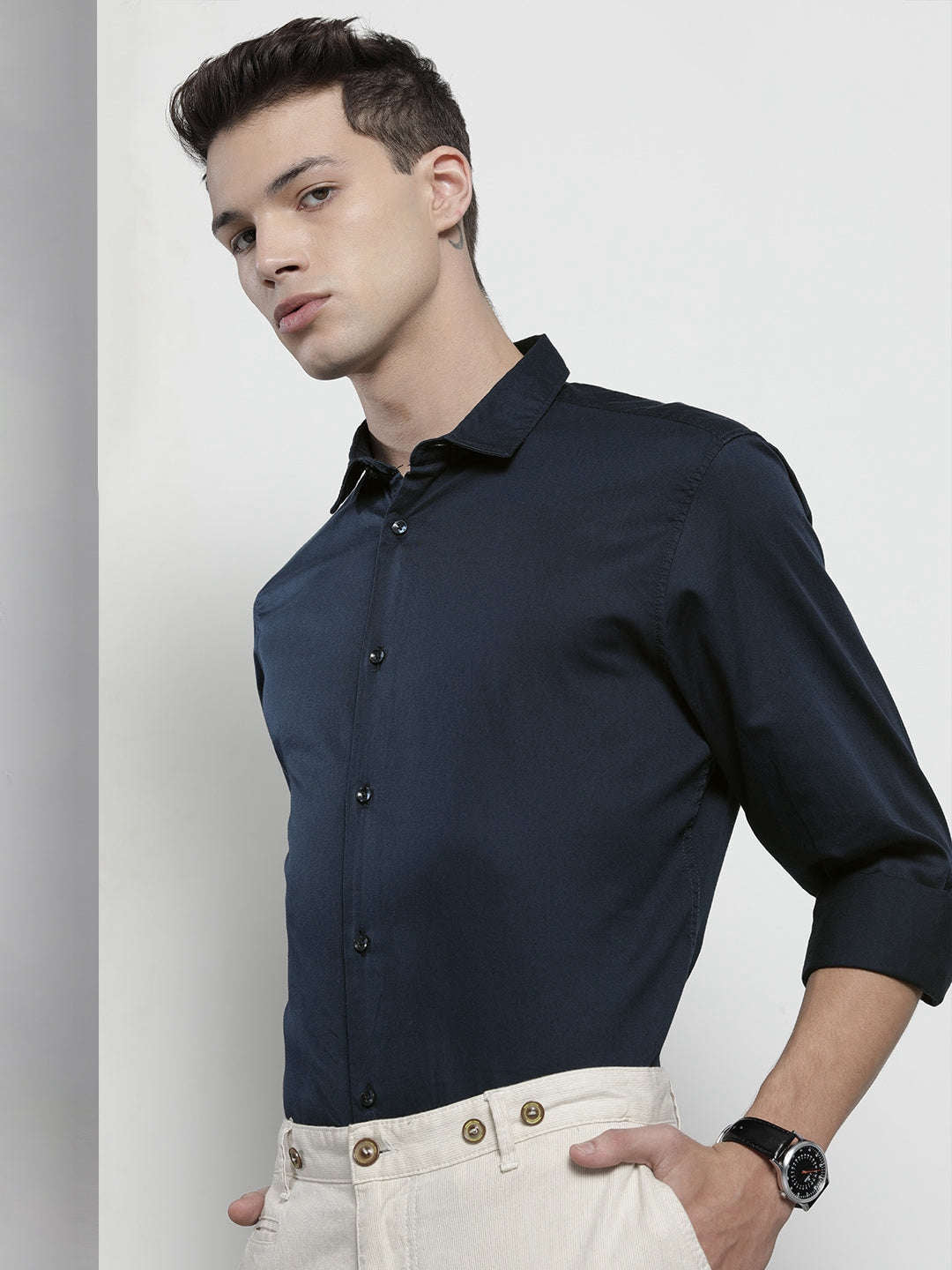 Shop Men Solid Shirt Online.