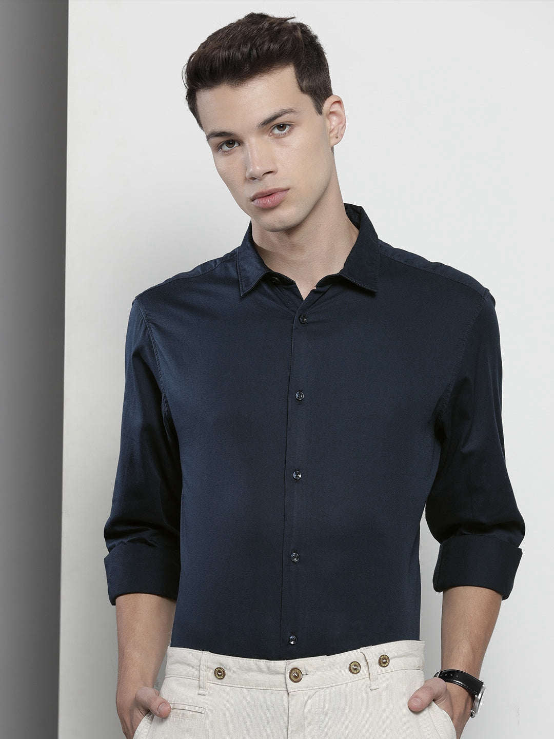 Shop Men Solid Shirt Online.