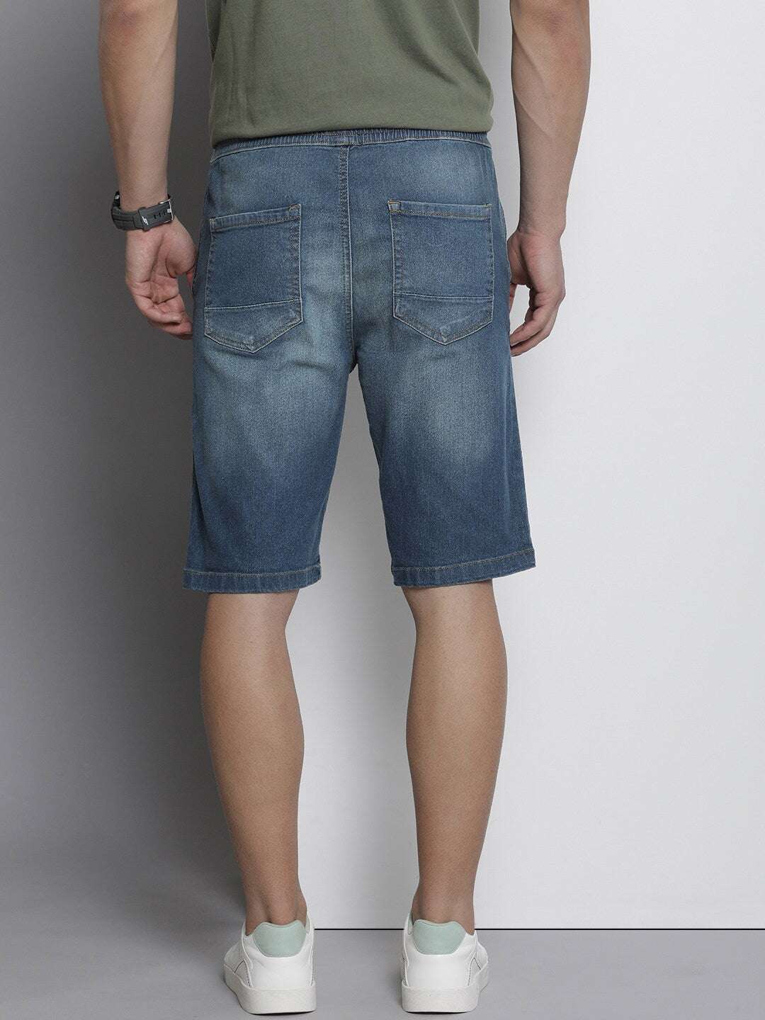 Shop Men Denim Shorts Online.