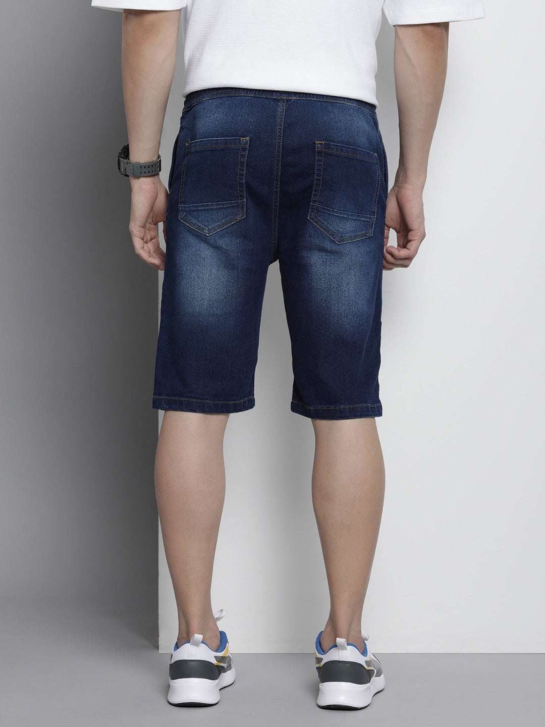 Shop Men Denim Shorts Online.