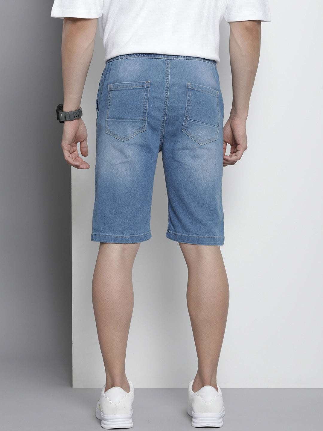 Shop Men Denim Shorts Online.