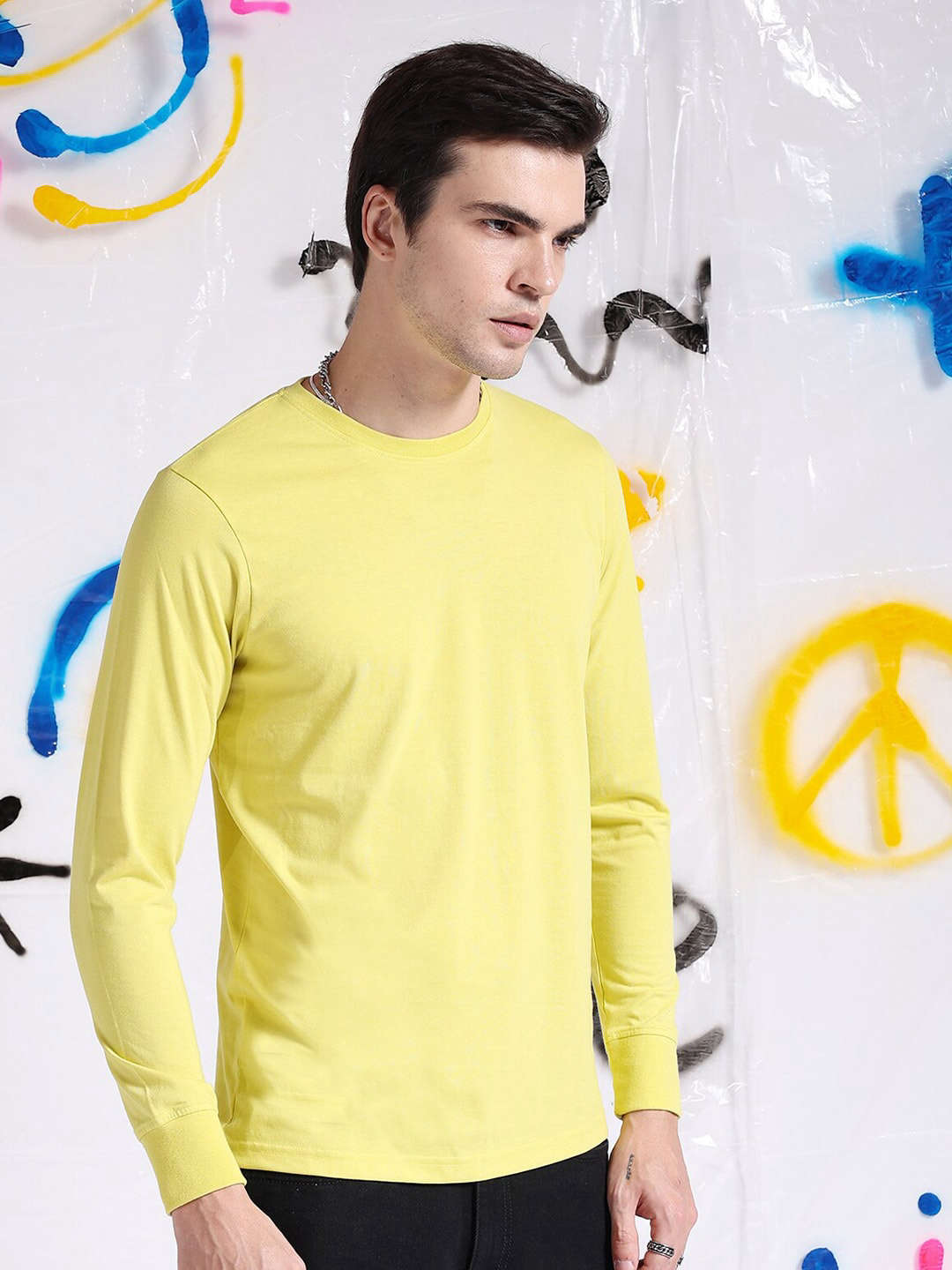 Shop Men Basic T-Shirt Online.