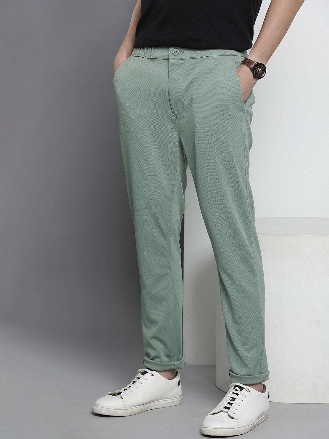 Shop Men Knitted Jogger Trouser Online.