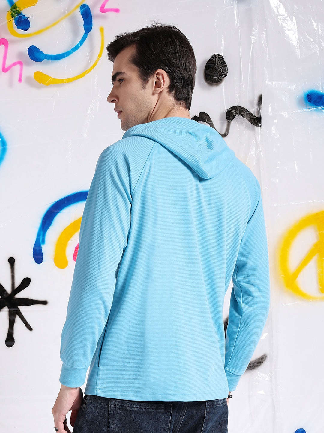 Shop Men Ottoman Hooded T-Shirt Online.