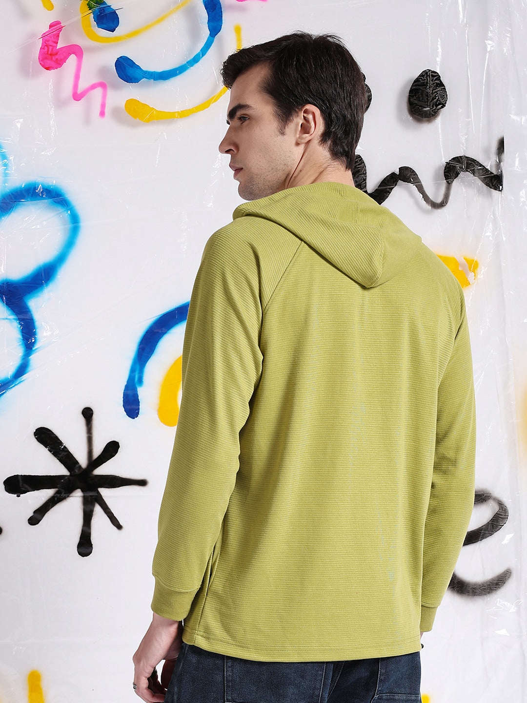 Shop Men Ottoman Hooded T-Shirt Online.