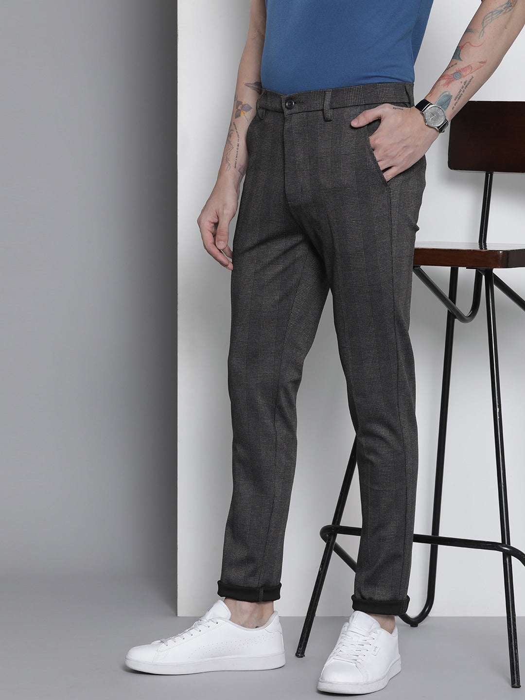 Shop Men Knitted Formal Trouser Online.