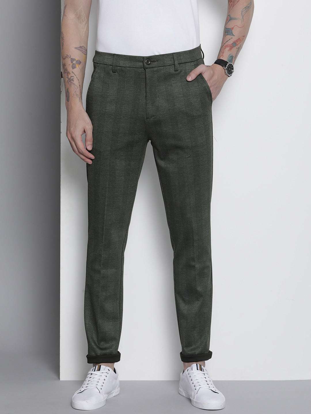 Shop Men Knitted Formal Trouser Online.