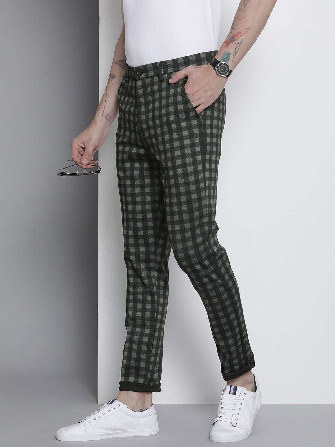 Shop Men Knitted Formal Trouser Online.