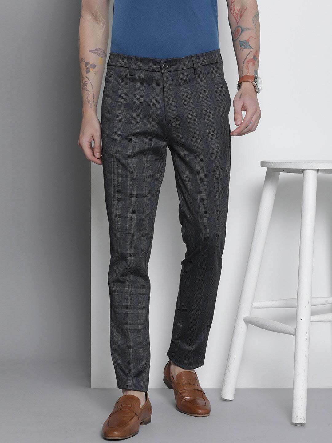 Shop Men Knitted Formal Trouser Online.