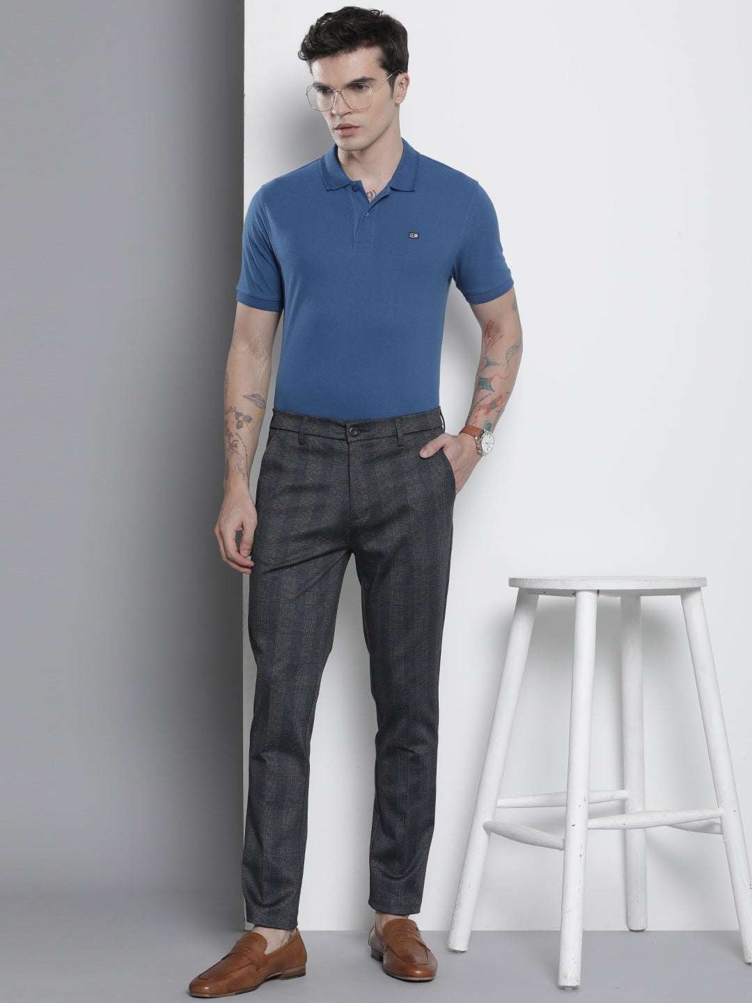 Shop Men Knitted Formal Trouser Online.