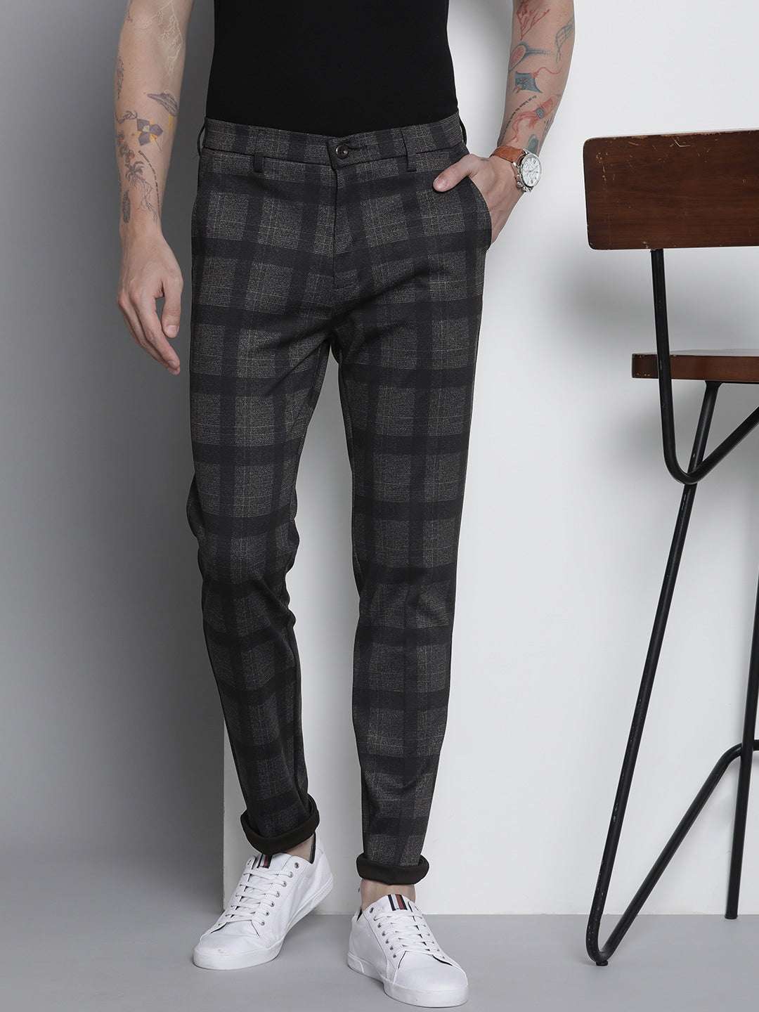 Shop Men Knitted Formal Trouser Online.