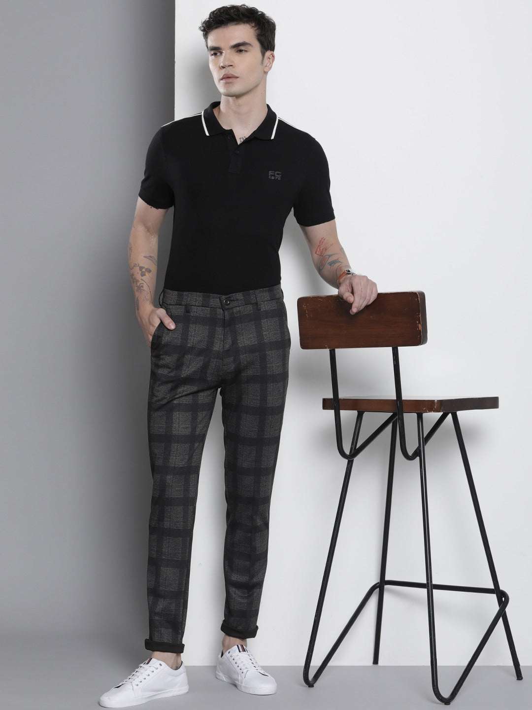 Shop Men Knitted Formal Trouser Online.