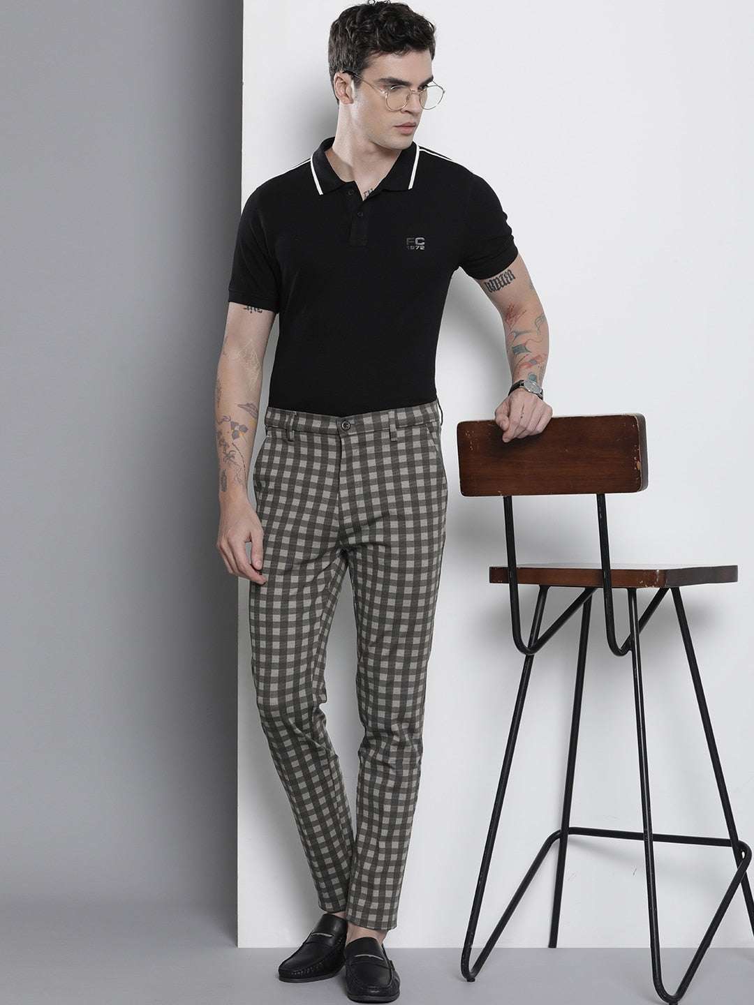 Shop Men Knitted Formal Trouser Online.