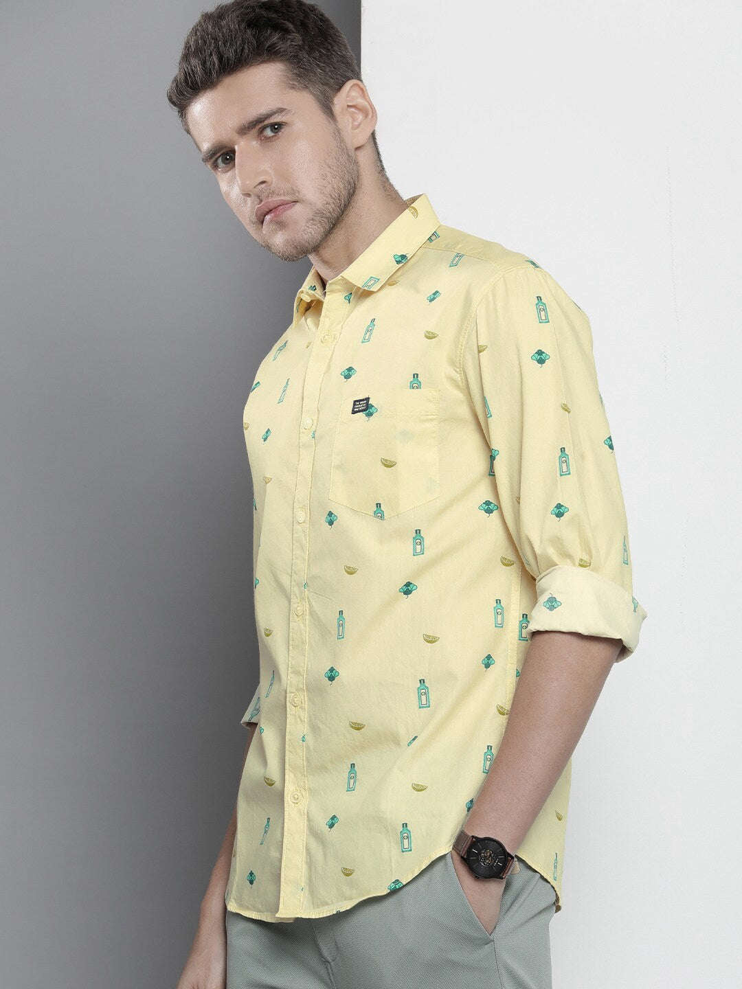 Shop Men Quirky Printed Shirt Online.