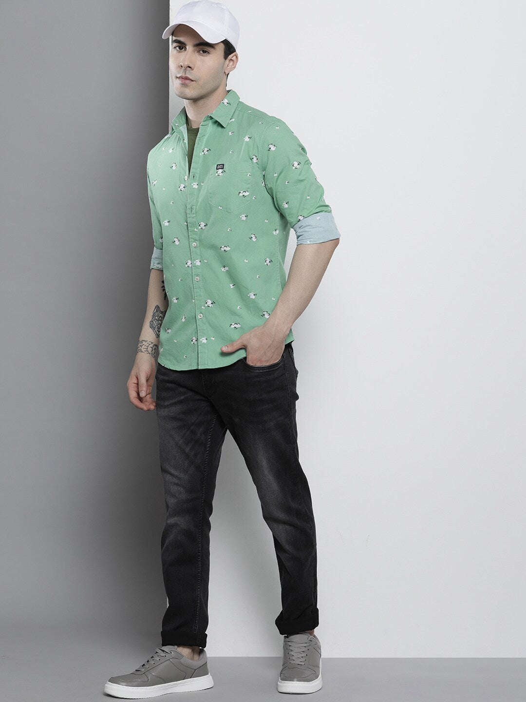 Shop Men Printed Shirt Online.