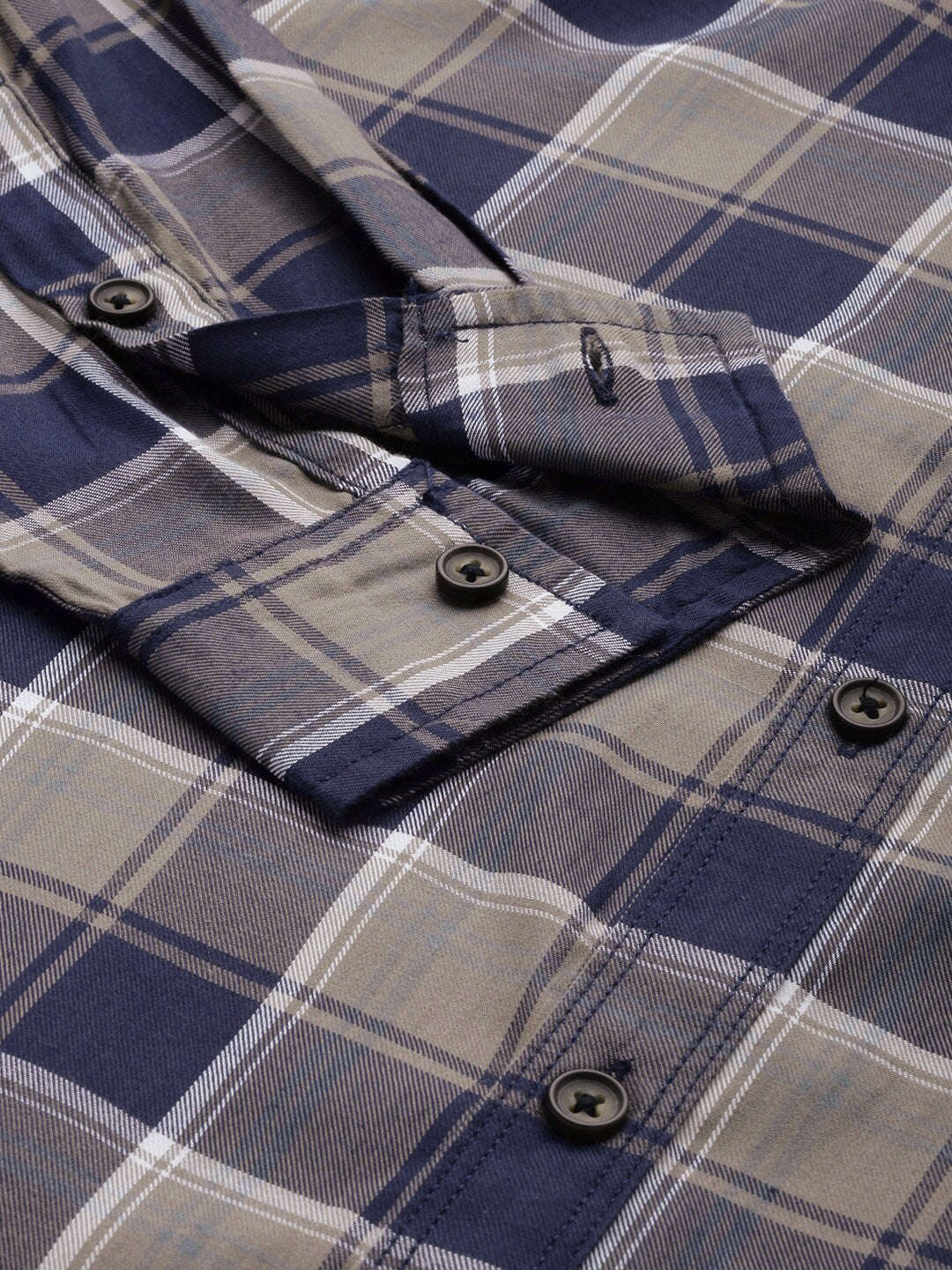 Shop Men Checked Shirt Online.