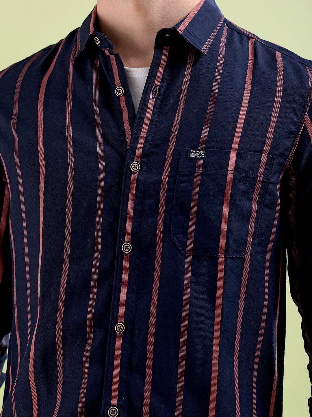 Shop Men Striped Shirt Online.