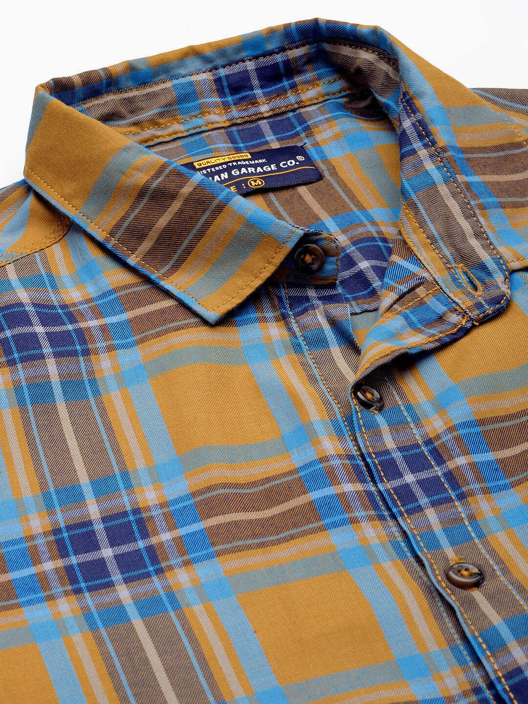 Shop Men Checked Shirt Online.