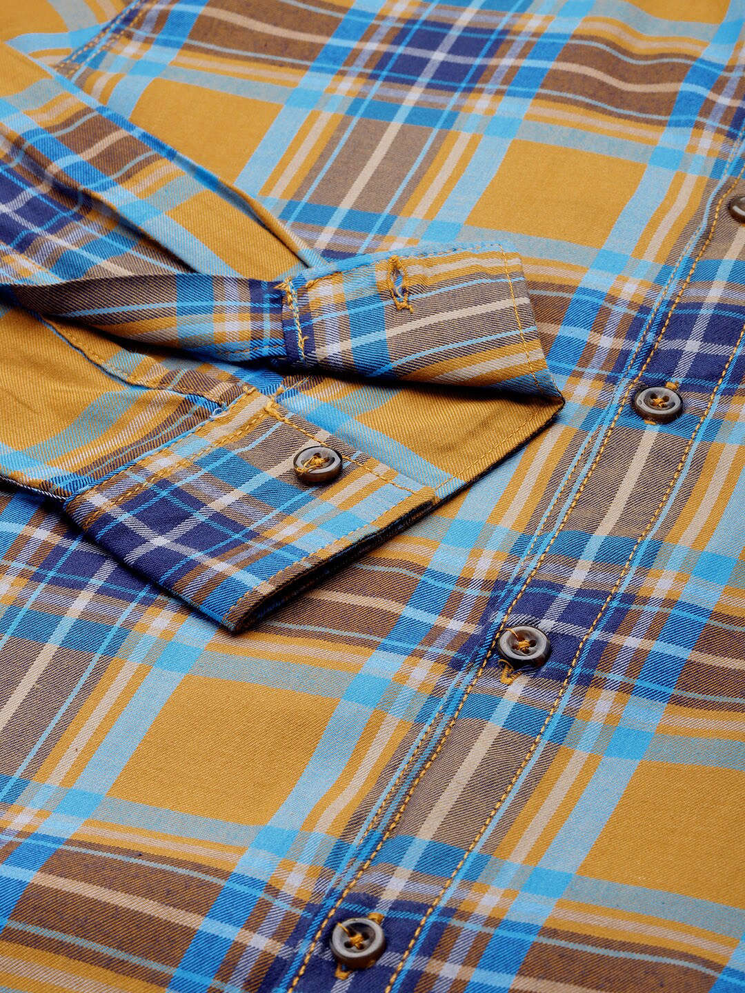 Shop Men Checked Shirt Online.