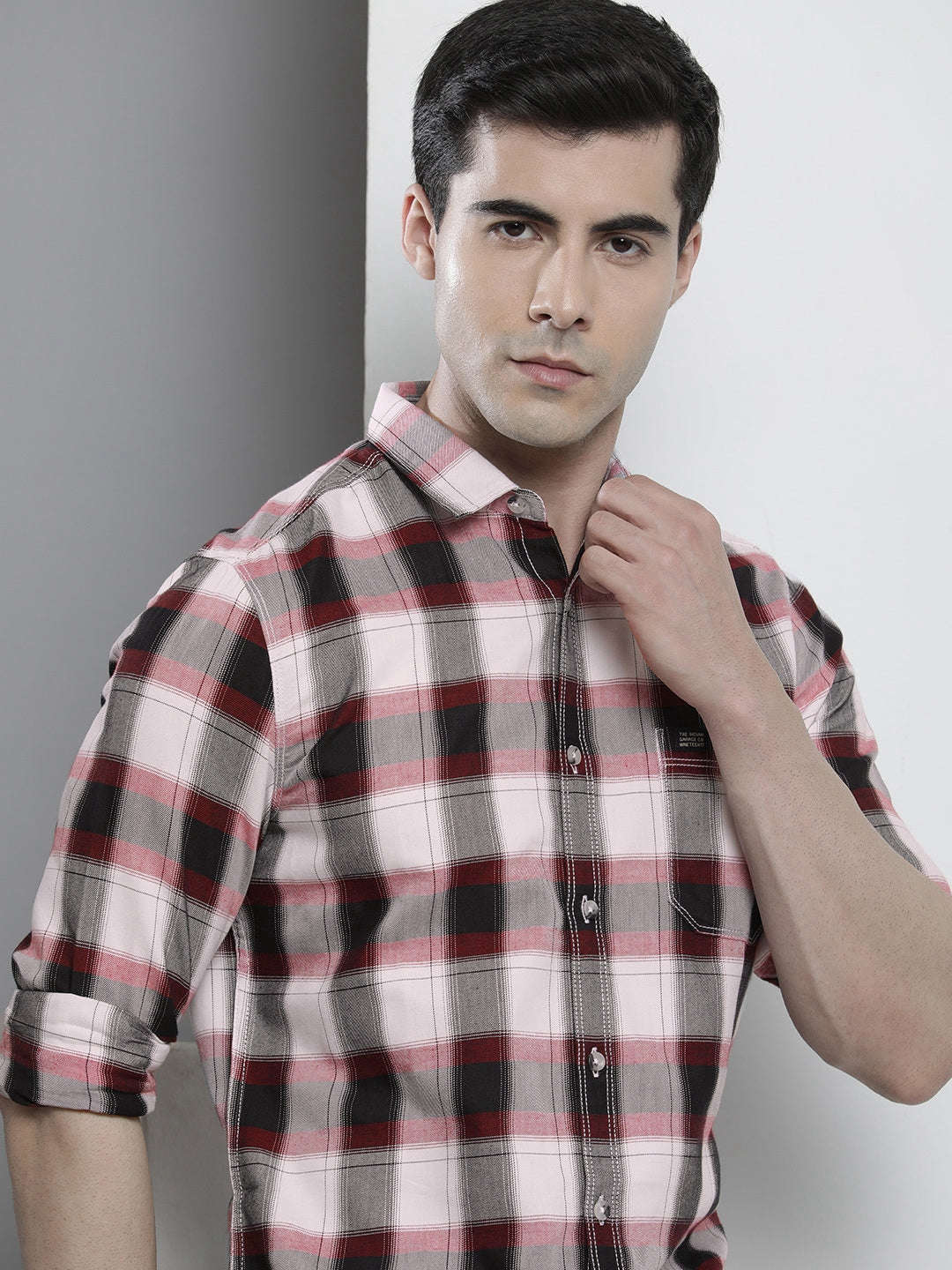 Shop Men Checkered Shirt Online.